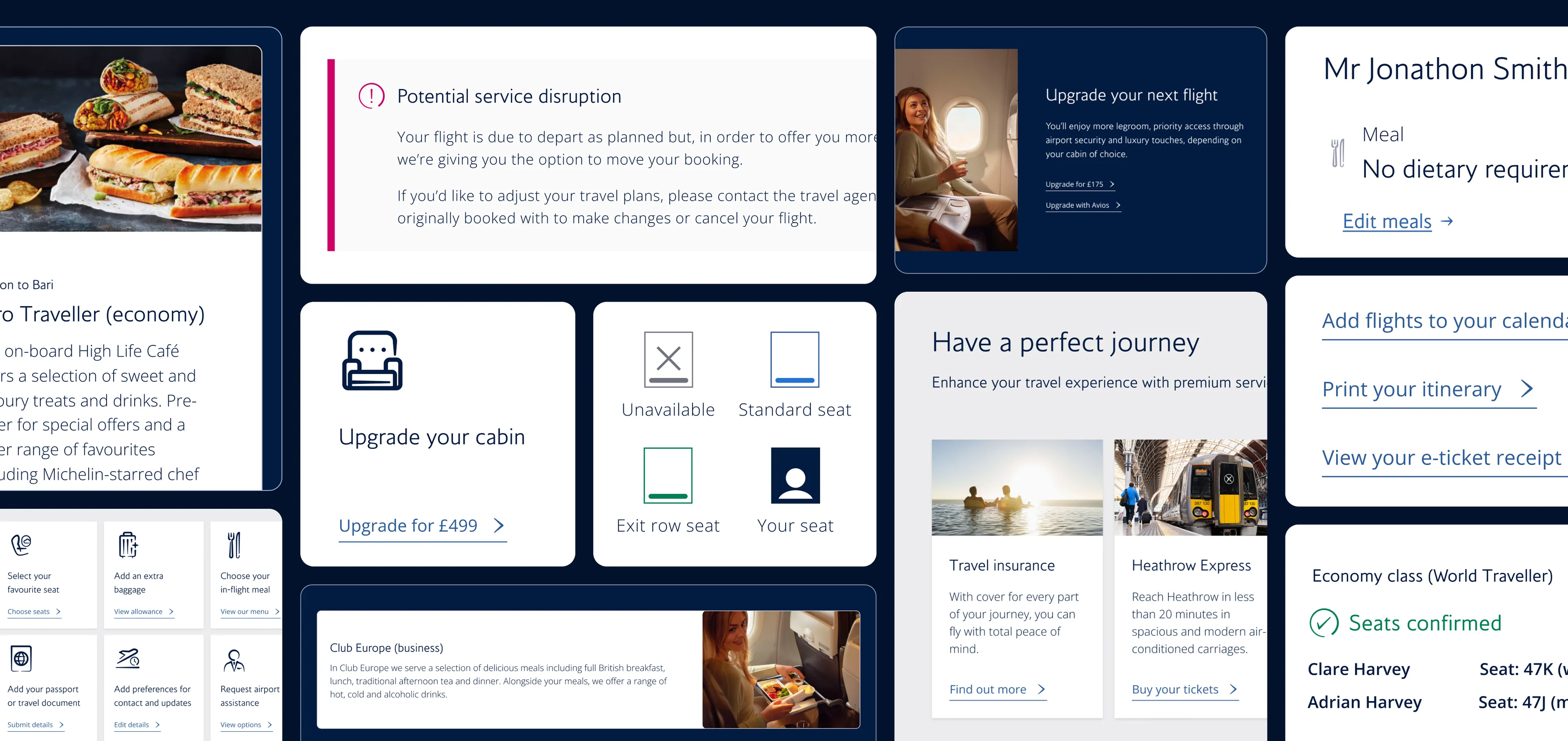 Design System components leveraged by the new Manage hub